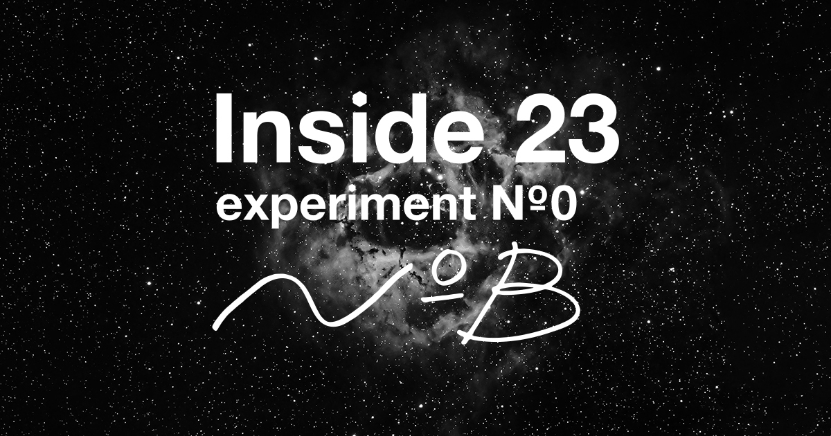 亀梨和也「Inside 23　experiment No.0/No.B」視聴チケットの販売を開始しました